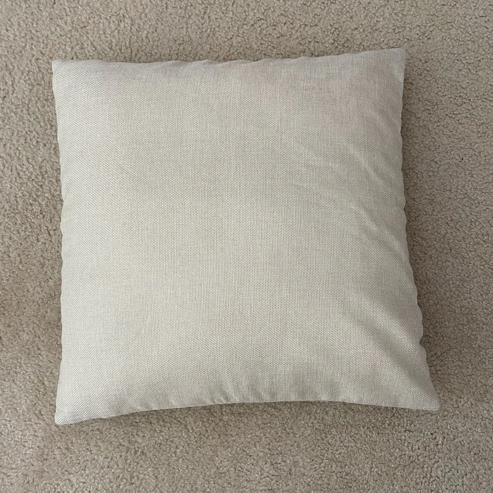 Plaid Christmas Throw Pillow 18x18 – Zippered Cover, Holiday Decor, Snowflakes &